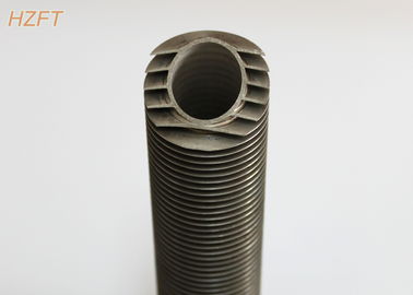 Fertilizer Industry Steel Welded Finned Tube for Heat Exchangers with 316L / Titanium